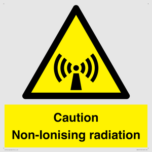 Caution Non-Ionising radiation